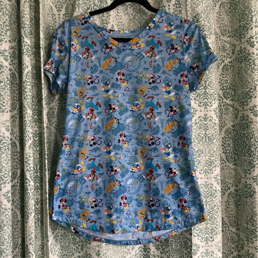 Disney Parks Original 2019 V Neck Shirt